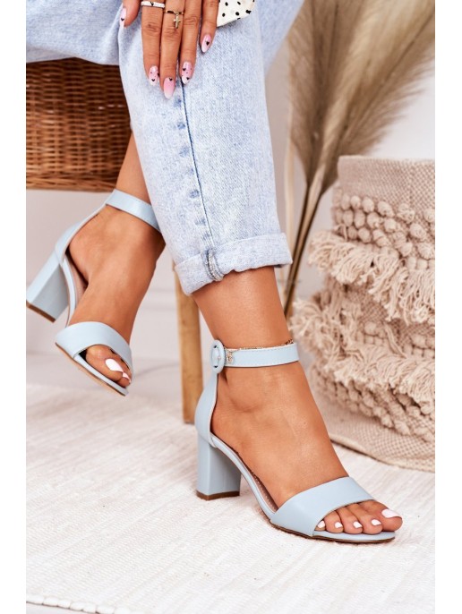 Women's Stiletto Sandals Blue Lexi