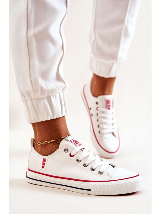 Leather Sneakers BIG STAR JJ274130 White