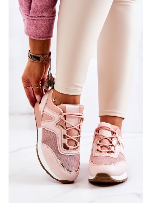 Sport Shoes On The Platform Pink Ginevra