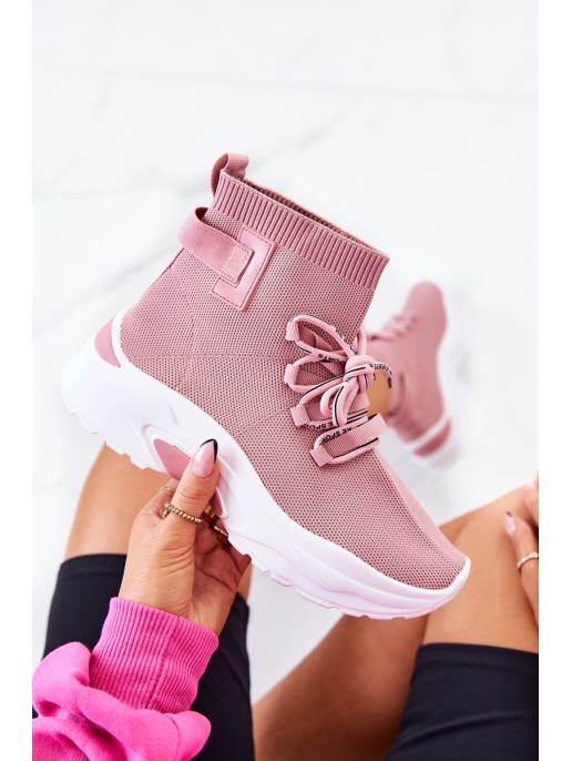 Women's Sport Sock Shoes Pink KeSport