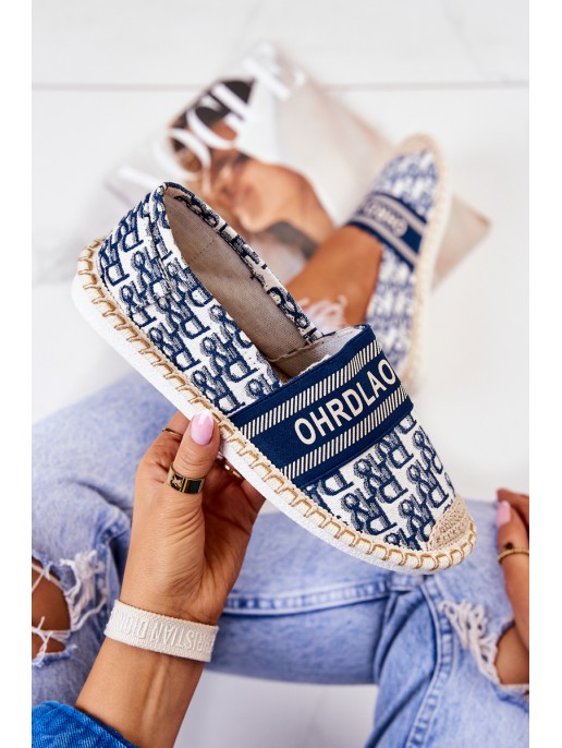 Classic Espadrilles Blue Warm Time