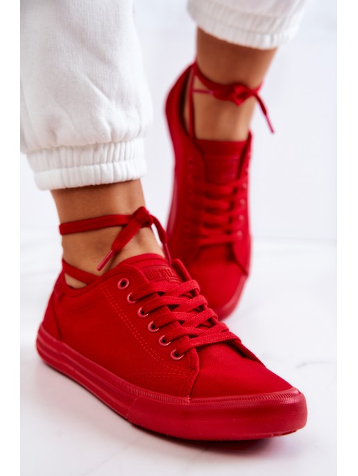 Women's Low Sneakers Big Star JJ274068 Red