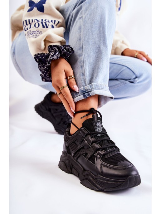 Women s Sport Shoes Sneakers Black Daren