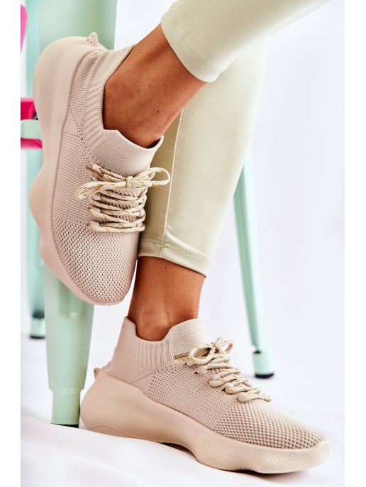 Slip-On Women's Sport Shoes Light beige Dalmiro