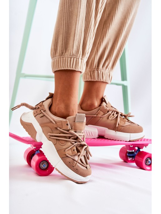 Women's Sneakers Sport Shoes Camel Someday