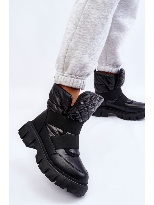 Women's Boots with Insulation Black Feritos