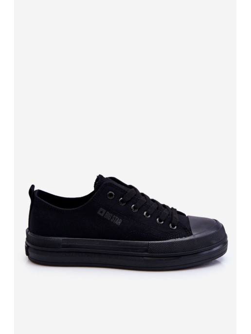 Big Star Low Lace-up Sneakers LL274967 Black
