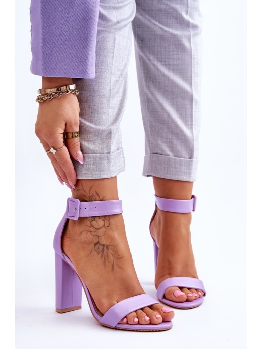 Heel Sandals Violet Georgina