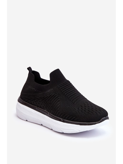 Women's Slip-on Sport Shoes Black Ferive