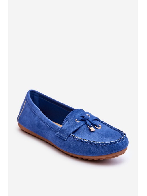 Classic Suede Loafers Blue Good Time