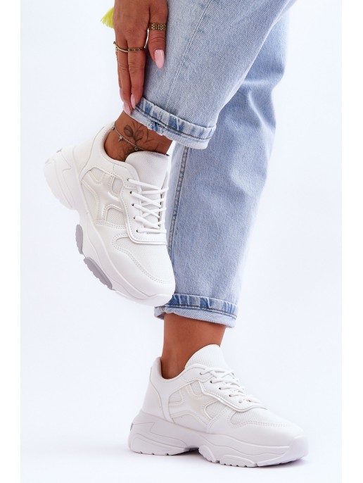 Women's Lace-up Sneakers White Cortes