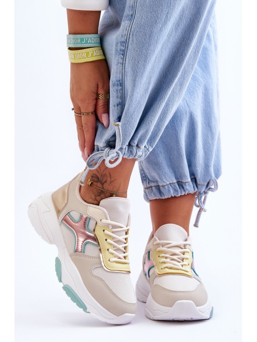 Women's Lace-up Sneakers Multicolour Cortes