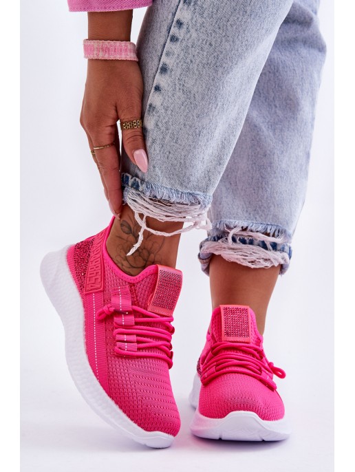 Women's Slip-on Sport Shoes Neon Pink Hold Me!