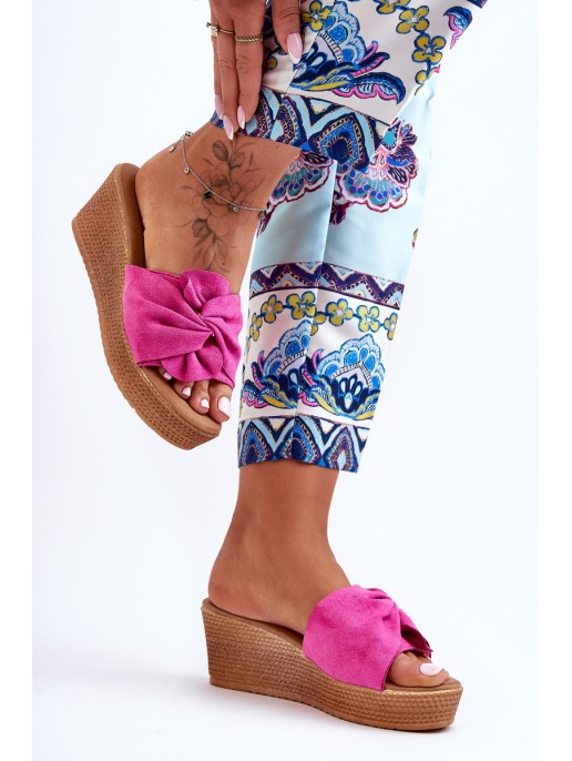 Women's Wedge Sandals Pink Calama