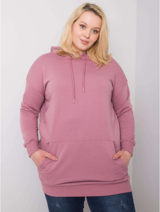 Bluza-RV-BL-6338.19X-ciemny różowy