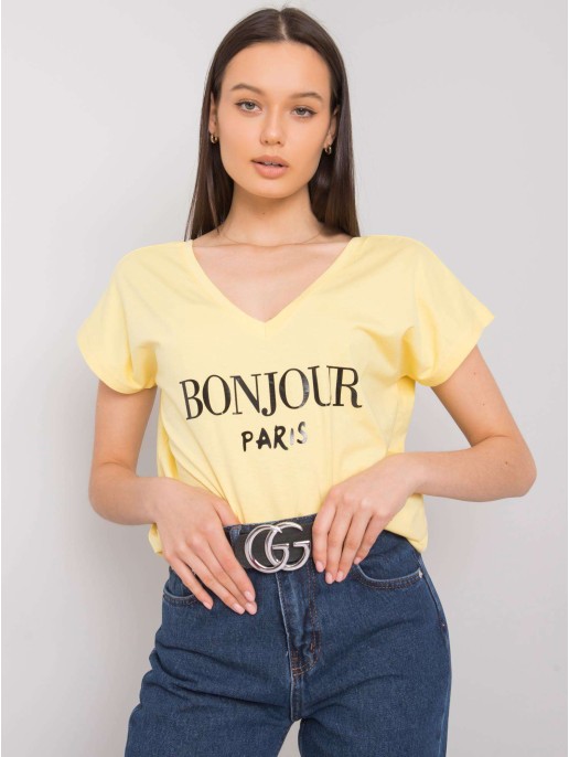 T-shirt-FA-TS-7142.37P-jasny żółty
