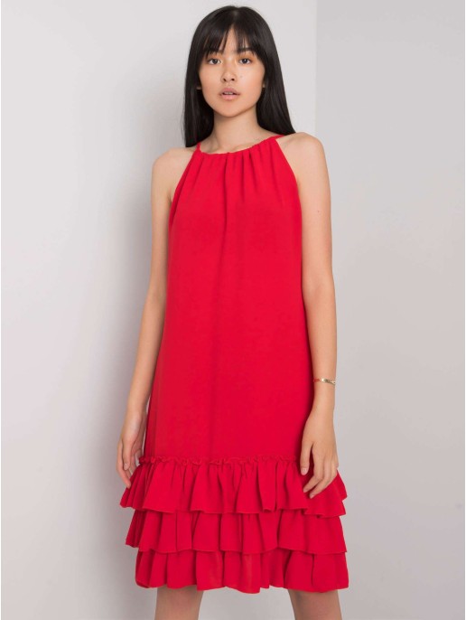 Sukienka-CHA-SK-0932.91P-czerwony