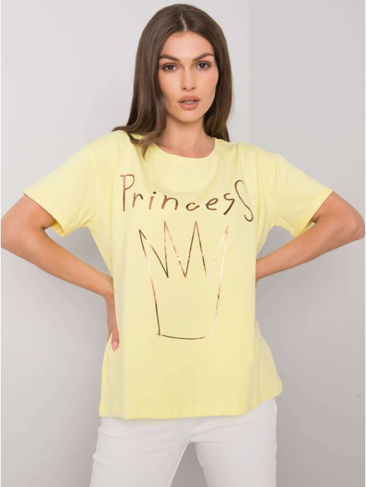 T-shirt-FA-TS-7121.88P-jasny żółty