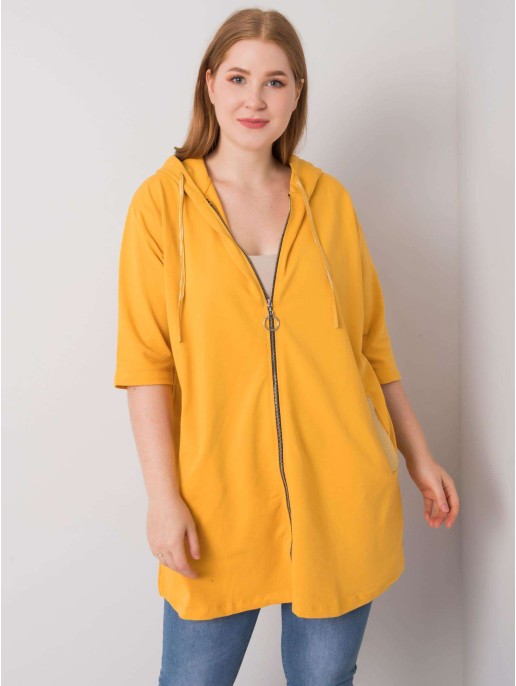 Bluza-RV-BL-6863.59P-ciemny żółty