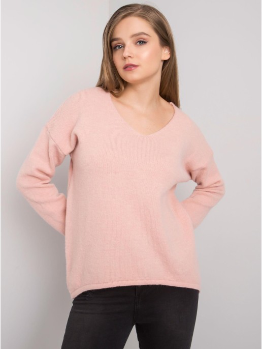 Sweter-TW-SW-BI-9802.25X-jasny różowy