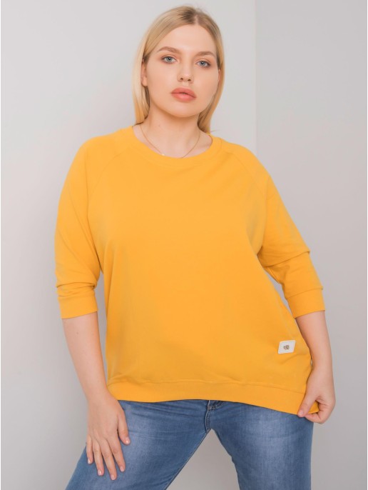 Bluza-RV-BL-6872.57P-ciemny żółty