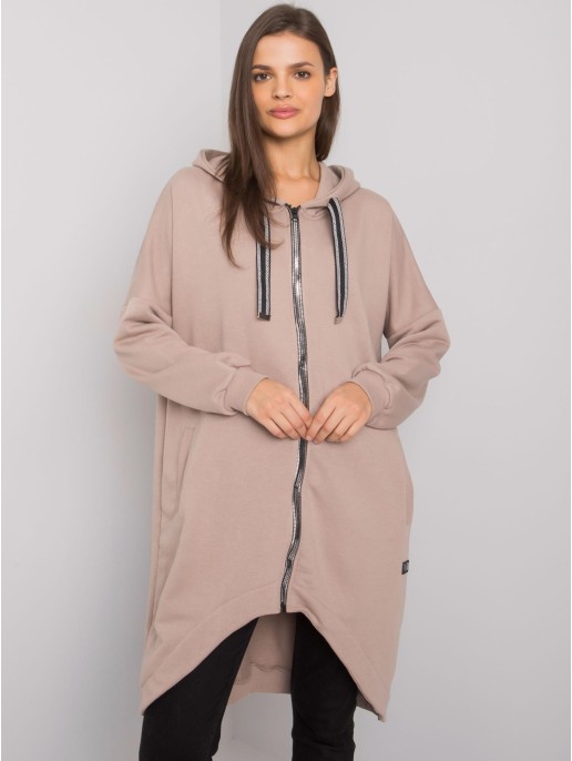 Bluza-RV-BL-7242.13P-ciemny bezowy