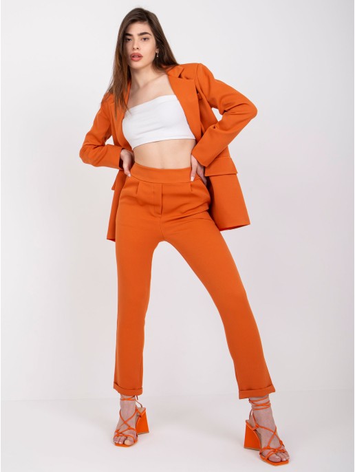 Spodnie-DHJ-SP-13926.02-ciemny pomarańczowy