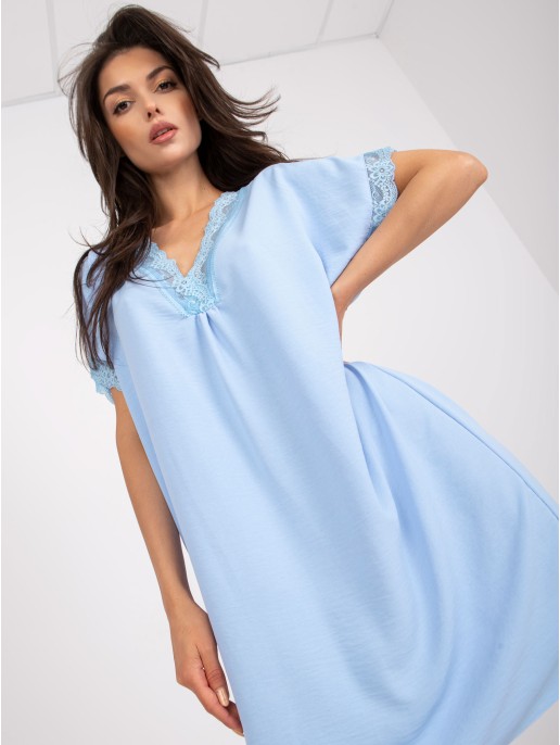 Sukienka-DHJ-SK-0123.60P-jasny niebieski