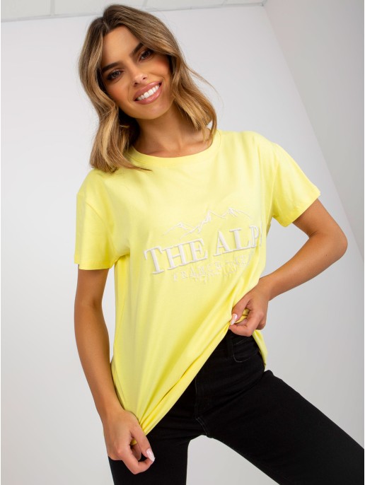 T-shirt-FA-TS-7720.43P-jasny żółty