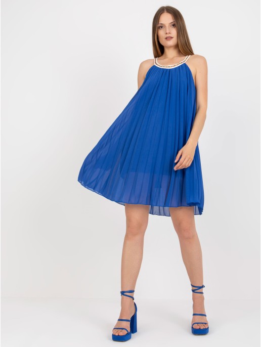 Sukienka-DHJ-SK-0010.35-ciemny niebieski