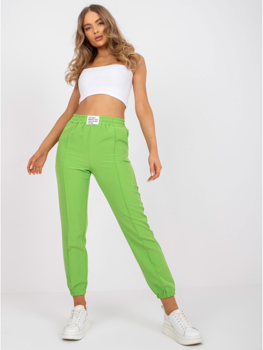 Spodnie-DHJ-SP-15832.64-jasny zielony