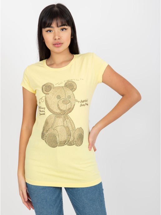 T-shirt-EM-TS-HS-21-531.20X-jasny żółty