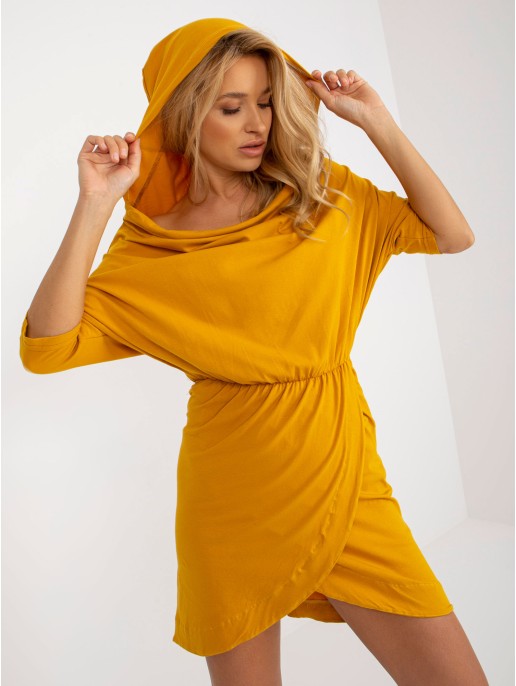 Sukienka-EM-SK-HS-20-104.07-ciemny żółty