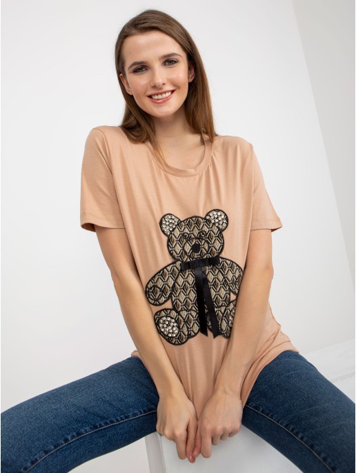 T-shirt-FA-TS-8443.84P-camelowy