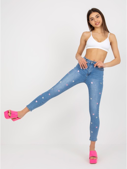 Spodnie jeans-NM-SP-D8012.60P-niebieski