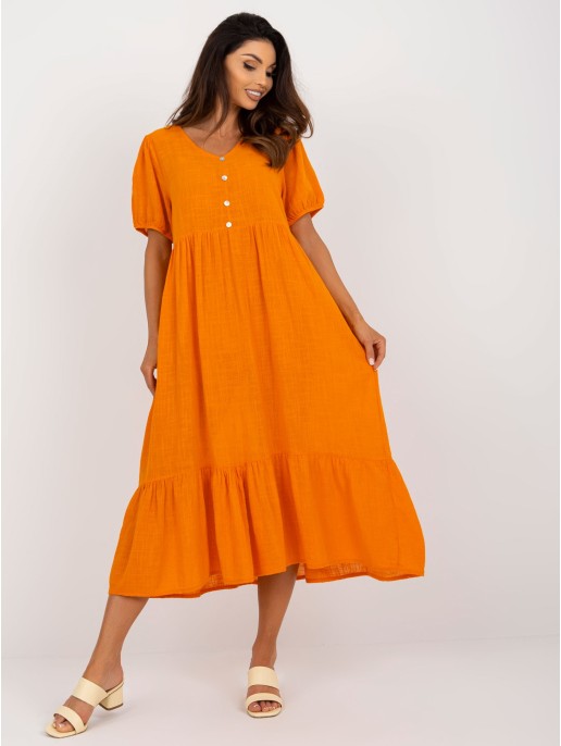 Sukienka-TW-SK-BI-25504.19P-pomarańczowy