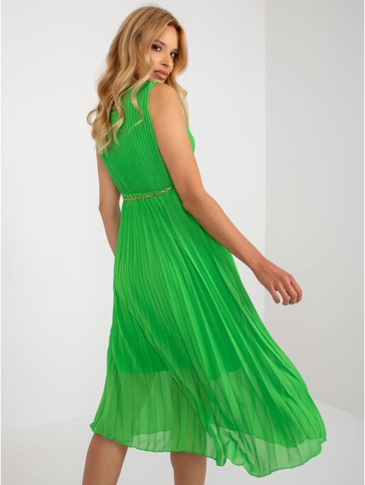 Sukienka-DHJ-SK-13168.21X-jasny zielony
