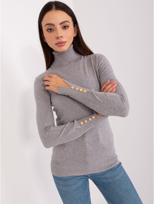 Sweter-DHJ-SW-F3608-A.26X-szary
