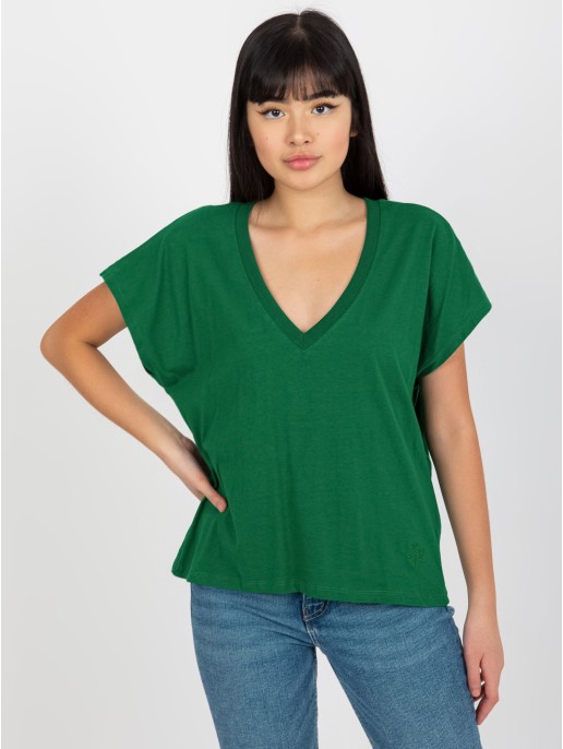 T-shirt-TW-TS-2005.43-ciemny zielony
