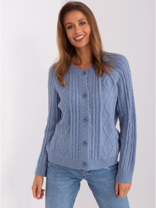 Sweter-AT-SW-2346-2.99P-szaro-niebieski