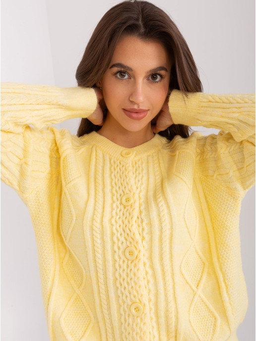 Sweter-AT-SW-2346-2.99P-jasny żółty