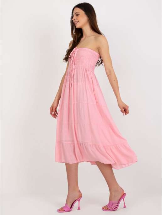 Sukienka-GL-SK-827.17P-jasny różowy