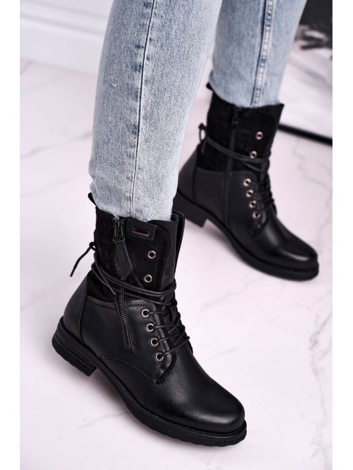 Women's Boots Black Perfecto