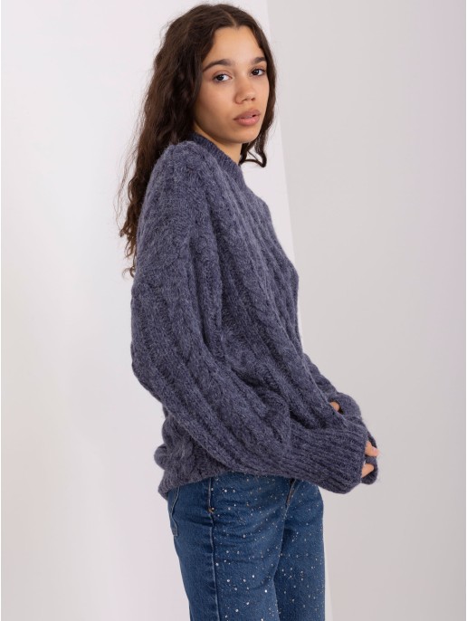 Sweter-AT-SW-2363-2.11P-granatowy