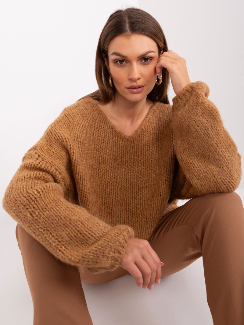 Sweter-LC-SW-3020.10P-camelowy
