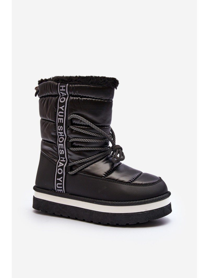 Women's Snow Boots with Black Laces Lilara