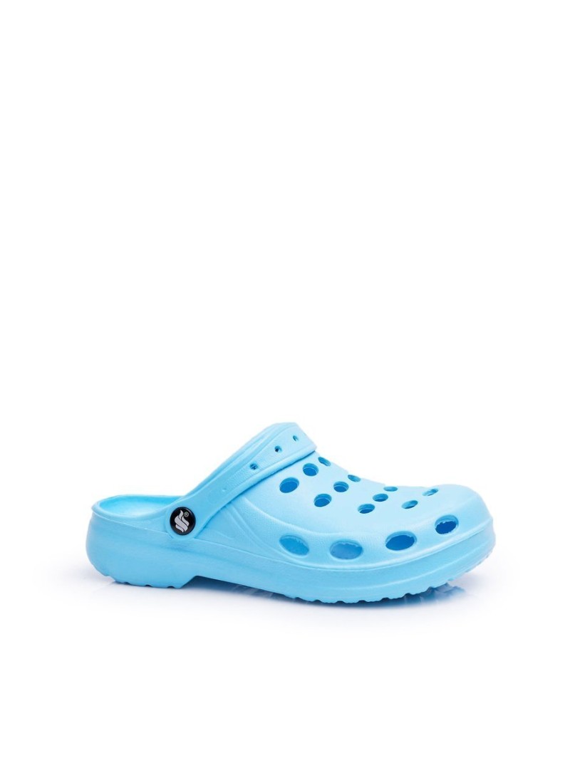 Women's Blue Foam Crocs EVA Flip Flops