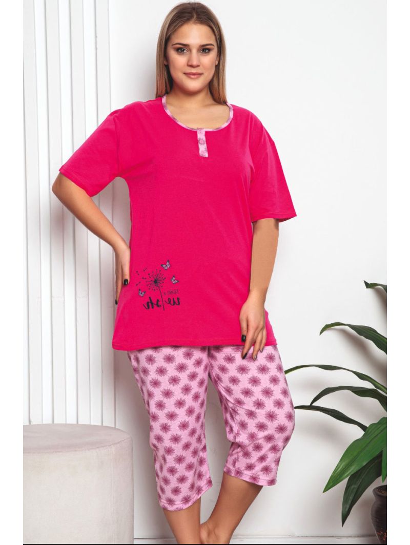 Naiste lühikeste varrukatega pidžaamad