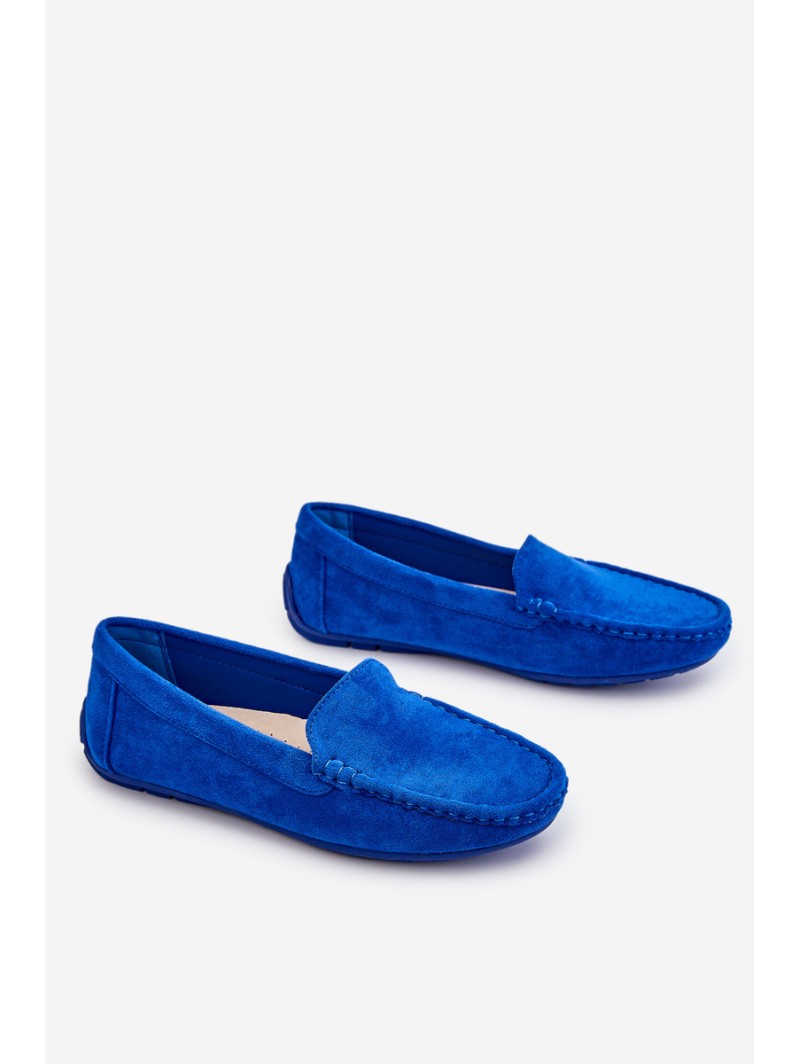 Women s Loafers Suede Blue Morreno